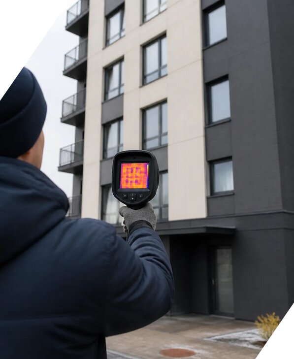 Тепловизионное обследование зданий в Чайковском от 5061 р. | ЭкспертизаРоссия